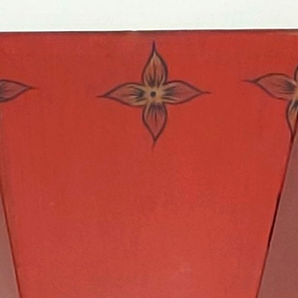 Vintage Art Deco Southern Living At Home Red Sassy Wall Shelves / Sconces - Picture 3 of 6
